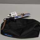KAVU Pixie Pouch Accessory Travel Toiletry and Makeup Bag (One Size, Jet Black)