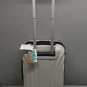 BAGSMART Carry On Luggage 22x14x9 Airline Approved with TSA Lock, Expandable Hard Shell Suitcase with Spinner Wheels, Lightweight 20 Inch Travel Rolling Carry-On Luggage, Off White