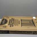 Carlson Extra Wide Walk Through Pet Gate with Small Pet Door, Includes 4-Inch Extension Kit, Pressure Mount Kit and Wall Mount Kit, Black