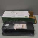 Joy&Grace Couch Cup Holder, 3-in-1 Magnetic Detachable Couch Arm Tray, Bamboo Sofa Armrest Table with Anti-Slip Pad, Sofa Armrest Tray Table (Black)