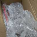 3 Pieces Colorful Plastic Pedestal Cake Stand Set 1x 9in x 7.5in, 1x 11in x 9in, 12.5in x 10in (Red)