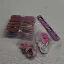 82 Pcs Hot Pink Princess Party Favors Kit Pink Princess Party Supplies Includes Girl Keychains Stickers Bracelets Bubble Waters Sunglasses Button Badge Gift Box