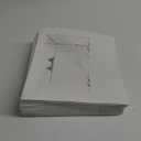 20-Pack Bakery Boxes with Window, 12" x 8" x 2.5", Large White Cookie Boxes, Auto-Popup Treat Boxes for Pies, Cakes, Muffins, Donuts and Pastries