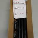 Black Curved Shower Curtain Rod 33-78 Inches Adjustable Splicing Design Need To Drill Shower Rods Curved Round Bowed Rust proof, Premium Stainless Steel Shower Curtain Rod for Bathroom, Bathtub, Stall