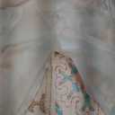 zesthome 8x10 Area Rugs for Girls Bedroom, Non-Slip Backing Washable Rugs, Vintage Large Pink Rug, Stain Resistant Nursery Room Rug (Pink/Blue,8'x10')