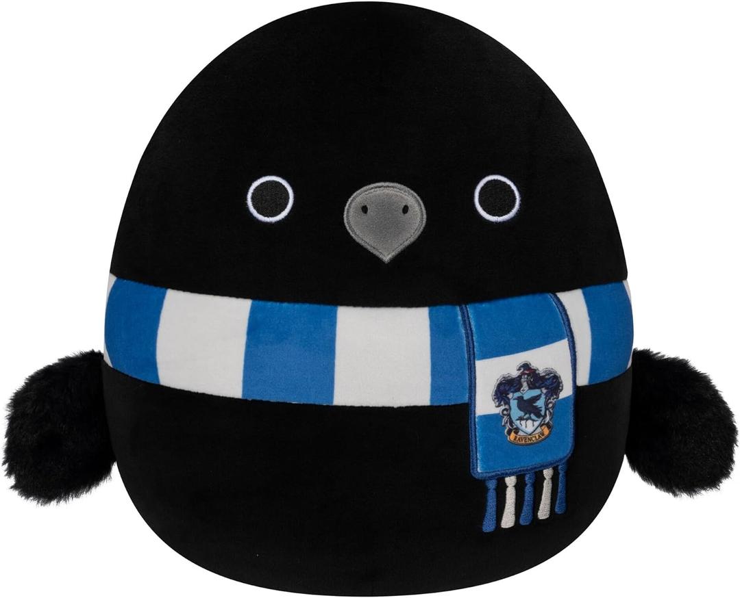 Squishmallows Original Harry Potter 10-Inch Ravenclaw Raven Plush - Medium-Sized Ultrasoft Official Jazwares Plush