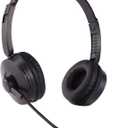 FF Fongee Bluetooth Headset with Microphone, Wireless Headphset with Noise Cancelling Microphone for Work from Home/Truck Driver/Computer/Laptop/Office/Cell Phones