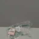 Glamnetic Press On Nails - Mertini | Short Almond Pink Cat Eye Fake Nails with Raised Gold Foil Accents, Salon Quality Summer Nails | 15 Sizes - 30 Nail Kit with Glue,3D - Mertini