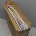 SUNEE 1.5 Inch Binders 3 Ring 4 Pack, Clear View 1 1/2 Inch Binders Three Ring PVC-Free (Fit 8.5x11 Inches) for School or Office Supplies, Assorted Pastel