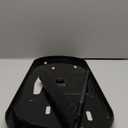 RV Dual Propane Tank Cylinder Rack for Camper and Travel Trailer for 20lb Tanks, All Parts Black for Bottom Tray, Vertical Bar, Securing LP Wing Nut, and Connecting Bar-All Parts Black