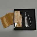 Titanium Carabiner Clip, EDC Multitool Keychain with Folding Knife and Bottle Opener, Carabiner Keychain for Outdoor, Camping, Daily Carry