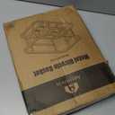 Rear Bike Basket Large Capacity - 210LBS Heavy-Duty Cargo Basket, All-Weather E-Bike & Scooter Accessories with Cover, Perfect for Grocery Hauls, Pet Transport & Commuting