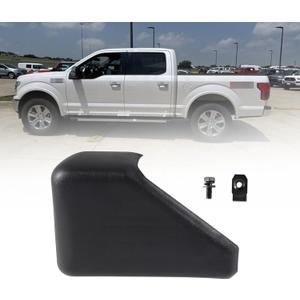 Rear Left Driver Side Running Board End Cap Step Compatible with 2015 2016 2017 2018 2019 2020 Fo-rd F150,Replacement for FL3Z16N455-BA, FL3Z16N455BA