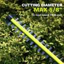 Hedge Trimmer Cordless: DEKOPRO 20V Electric Hedge Trimmers Cordless with Battery, 20 Bush Trimmer Shrub Trimmer for Yard, Garden, Lawn
