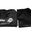 Small Black pouch with small folded tarp inside, 10 pack