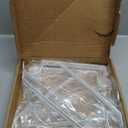 Pisman Adjustable Closet Rod Bracket Heavy Duty,Shelf Bracket with Rod Holder- White Closet Rod Support & Closet Shelf and Rod Bracket for Storage, 10 Inch 4pcs