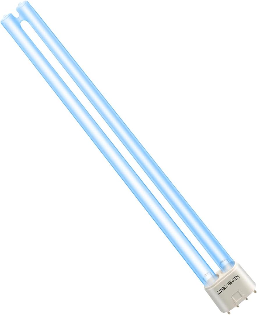 RLOMU UV Light Tube Ozone Sanitizer Bulb Ultraviolet Lamp Quartz Type 38W