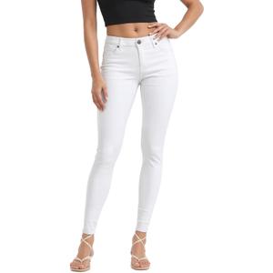 Hybrid & Company Women's Denim Jeans (13, White)