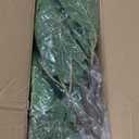 5FT Artificial Fiddle Leaf Fig Tree with White Planter & Fake Moss, Realistic Faux Ficus Lyrata Floor Plant for Indoor Home Office Decor, Housewarming Gift