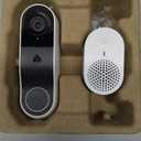 Kasa Smart Video Doorbell Camera Hardwired w/Chime, 2K Resolution, Always-on Power, Night Vision, 2-Way Audio, Real-Time Notification, Cloud & SD Card Storage, Works w/Alexa & Google Home (KD110)