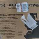 BUNN 33200.0015 VPR-2GD 12-Cup Pourover Commercial Coffee Brewer with Upper and Lower Warmers and Two Glass Decanters, Black, Stainless, Standard