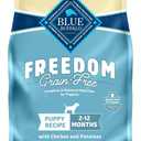 Blue Buffalo Freedom Grain-Free Puppy Dry Dog Food with DHA, Complete & Balanced Nutrition for Puppies, Made in the USA, Chicken & Potatoes, 24-lb Bag (24 Pound (Pack of 1))