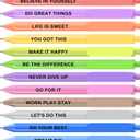 WY WENYUAN 12Pcs Funny Adult Ballpoint Pens Set, Quick-Drying Black Ink, Lightweight & Smooth Writing for Office Gifts, School, Adults (Medium/Fine Point)