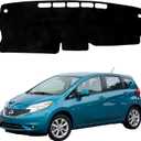 Dash Cover Dash Mat Fit for NIS-san Versa 2012 2013 2014 2015 2016 2017 2018 2019 Dashboard Cover Non-Slip Pad Accessories