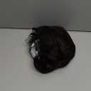 YYHR Mens Brown Wig Short Layered Natural Hair Costume Synthetic Full Wigs dark Brown Hair Replacement Wig