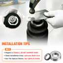Club Car Speed Sensor and GE Magnet Kit for Golf Cart DS IQ & Precedent with GE Motor Only OEM#102265601 120402100