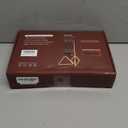 Wall Mount Pool Stick Holder - Billiards Pool Cue Rack Hardwood Pool Cue Set Holder for 6 Cues Sticks Storage Pool Table Accessories Equipment Organizer (Brown)