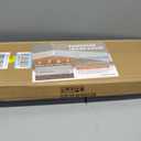 6ft Steel Easy Slip-On Baseboard Heater Cover with End Caps for Bathroom & Hydronic System for Replacing Old Cover, White
