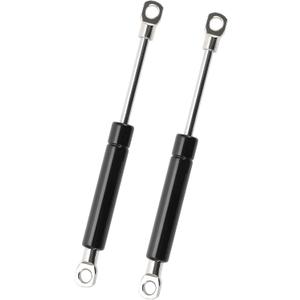 7 Inch 35Ib/160N/16kg Gas Springs, 7" Gas Struts Hydraulic Lift Support Cabinet Lid Toolbox, 2 Pcs, Black