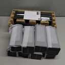 Philips 8 Packs Solar Pathway Lights Outdoor, Glass Metal Led Garden Landscape Lightings, 3000K Warm White, Waterproof for Decor Yard, Walkway, Patio, Driveway, Lawn