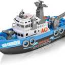 ArtCreativity Aquatic Research Vessel, Battery-Operated Toy Ship for Kids, Floats in Water, Floating Bathtub and Pool Toy for Boys and Girls, Best Birthday Gift for Children