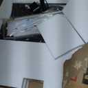 Vanity Mirror with Lights, 23" x 18" LED Makeup Mirror with 10X Magnification, Dimmable 3 Modes, Memory Function, Smart Touch, USB Charging Port, Lighted Makeup Mirror Square White (22.6"L x 17.9"W)