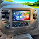 7" Double Din Car Radio Stereo Upgrade for 1998-2002 Ford Expedition Touch Screen Head Unit Car Stereo Android 13 with Wireless & Wired Carplay Android Auto GPS Navigation/SWC/Camera+MIC,2+32G (One SIze)