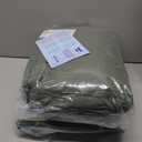 Anluoer Queen Comforter Set 7 Pieces, Green Bed in a Bag Queen Size, Lightweight Bedding Set with 1 Comforter, 2 Pillowcases, 2 Pillow Shams, 1 Flat Sheet, 1 Fitted Sheet