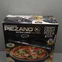 PIEZANO 14 Inch Extra Large Crispy Crust Pizza Oven by Granitestone  Family Sized Electric Pizza Oven Indoor Countertop Maker with Stone Heats up to 800F for Stone Baked Pizzeria Style at Home