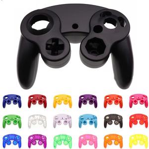 Replacement Handle Housing Cover Shell Case for NGC Gamecube Controller Games Handle Protective Case (Clear Yellow)