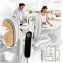 Travel Steamer for Clothes 2026 Upgrade #1! 1300W Power 160mL Tank & 10s Heat-Up, 110-240V, 180 Rotating Handle, 6 Modes Ultra-Slim LCD Display Perfect for Home & World Travel.