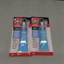 J-B Weld 31310 Clear All-Purpose RTV Silicone Sealant and Adhesive - 3 oz. - 2-Pack