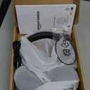 Amazon Basics Hybrid Active Noise Cancelling Headphones, 35 Hours Playtime with ANC on and 45 Hours with ANC Off, Wireless, Over Ear Comfortable Fit, Bluetooth, One Size, Black