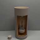 New Mysoda Glassy Design Sparkling Water Maker With 1L Glass & Plastic bottle - Silent Nordic Design Soda Maker Featuring A Sliding Door Opening - No Cylinder Included - Colour Latte