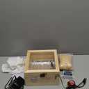 Smart Temperature-Controlled Breeding Incubator for Parrots and Small Pets - Constant Temperature & Warmth, Easy to Clean, Comfortably Soft. Ideal for Parrots, Quails, Birds