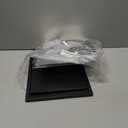 Putros Basketball Display Case with Mirror and Black Metal Grooved Base Acrylic Basketball Case with Transparent Removable Built-in Basketball Display Stand for Autographed Basketball