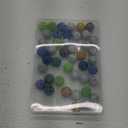 20mm Beads for Pens - 42 Pcs DIY Rhinestone Beads for Beadable Pens - Spacers for Beaded Pen Supplies - Glitter Acrylic Bubblegum Round Bling Bead for Keychains - Focal Bead for Bracelets (Colorful)