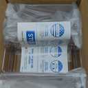 STORi SimpleSort 6-Piece Stackable Clear Drawer Organizer Set | 6" x 3" x 2" Rectangle Trays | Small Makeup Vanity Storage Bins and Office Desk Drawer Dividers | Made in USA