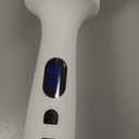 Infrared Bounce Brush, Heated Thermal Round Brush with Negative Ion Technology, 8 Heat Settings for Blowout Look with Hair Care Oil, Straightening & Curling, 1.65" Barrel for All Hair Types, White