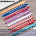 Taylor Gifts Merch, Cute Taylor Gel Pens, Office Supplies for Music Fans, Taylor Birthday Party Favors for Girls (Lyrics)